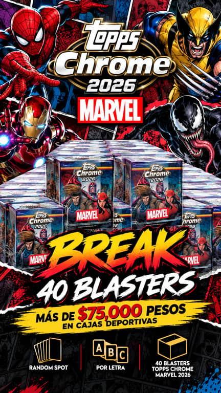 BREAK DE MARVEL CASE 40 BLASTERS