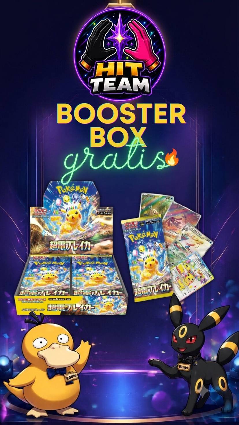 🤑GRATIS: Booster Box Super Electric Breaker ⚡️
