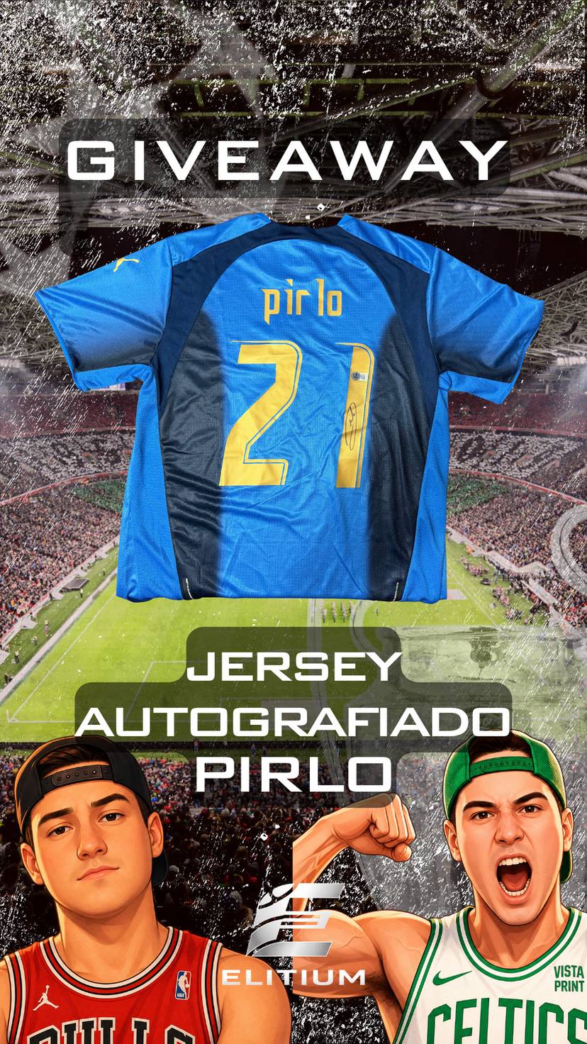 JERSEY AUTOGRAFIADO PIRLO