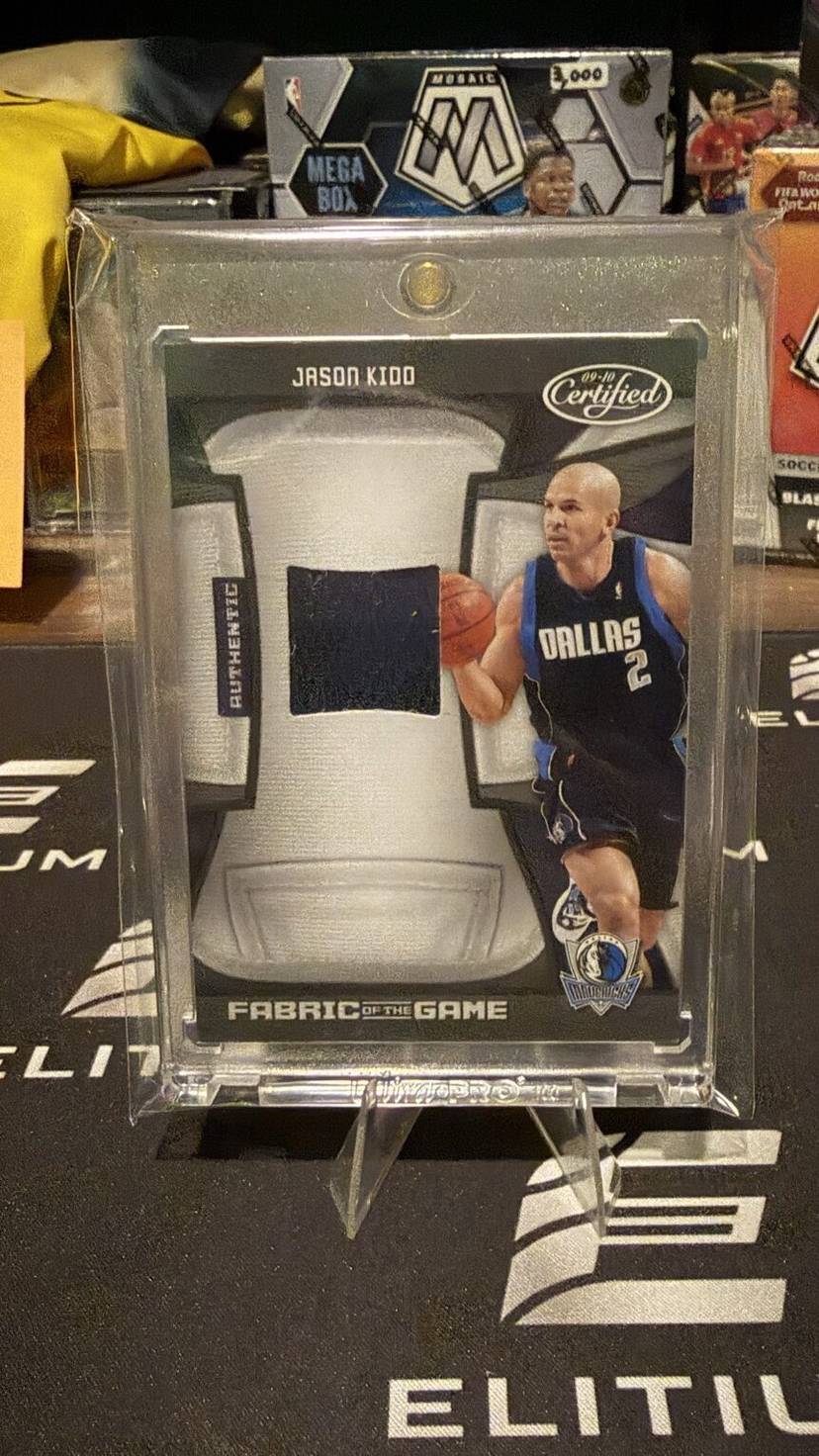 JASON KIDD GAME WORN PATCH /250