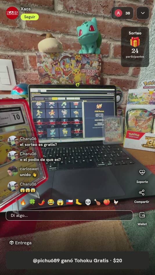 Carta Pikachu Promo Graduada