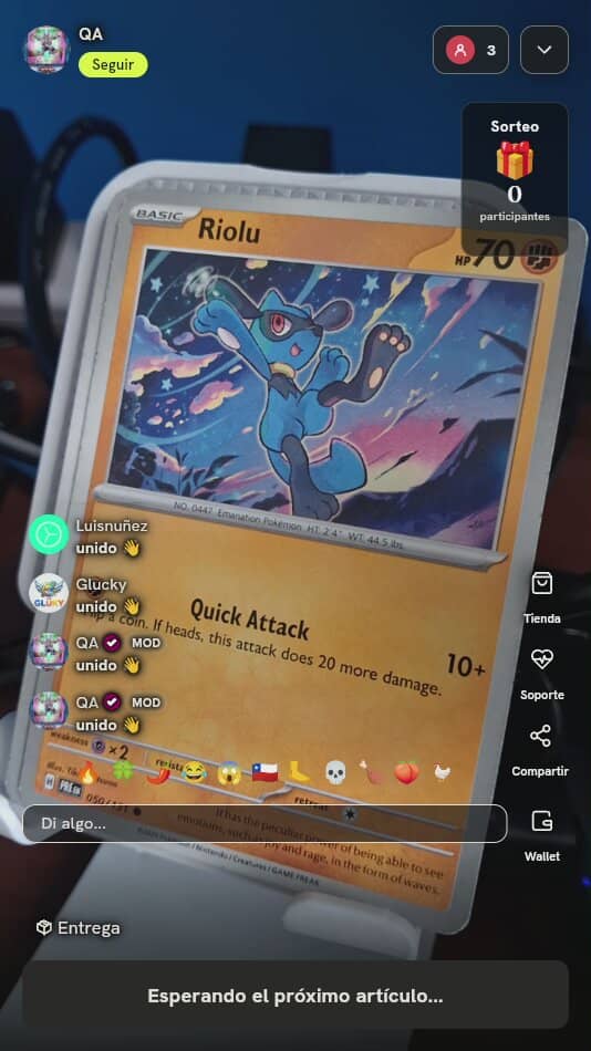 Riolu Prismatic Evolutions 050/131