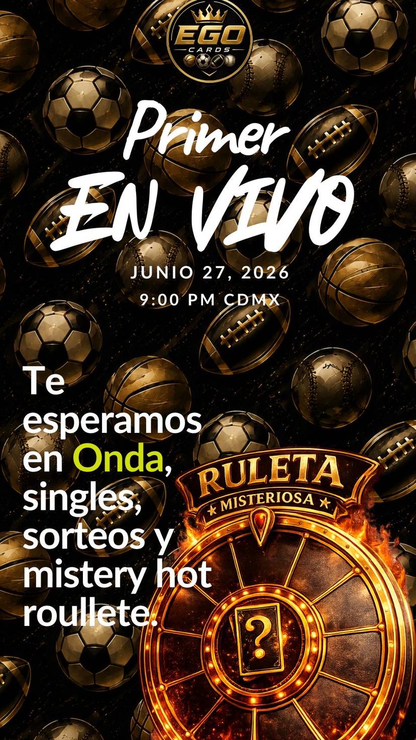 ¡Primer En Vivo! singles, sorteos, y más 🪎