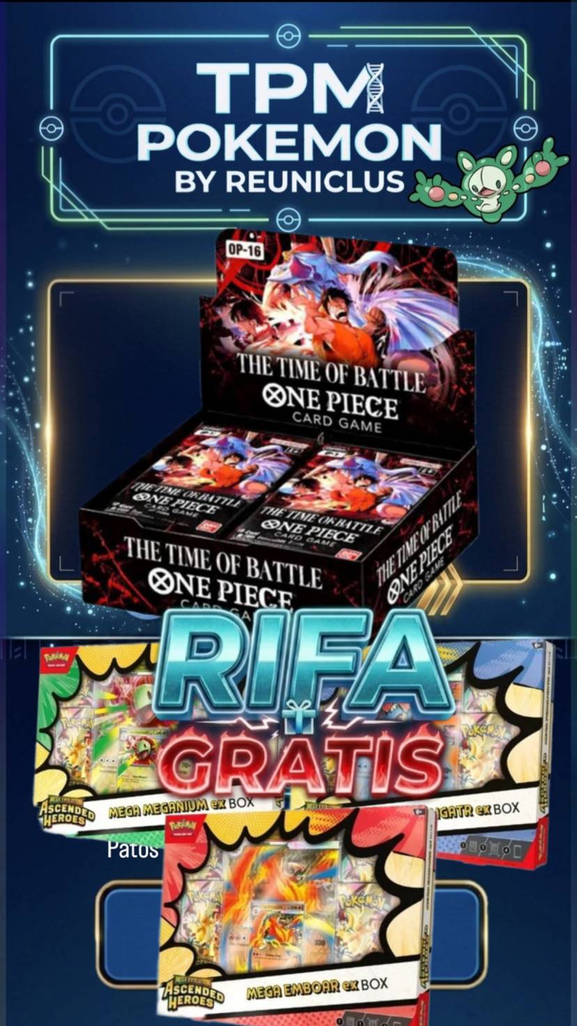 Booster One Piece Gratis 🔥🔥 3 Mega Box Gratis 🤯🤯