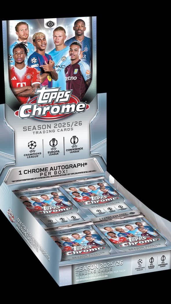 Break Hobby Box Chrome UEFA