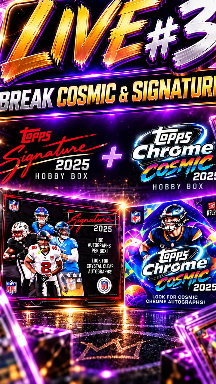 BREAK NFL COSMIC & SIGNATURE 