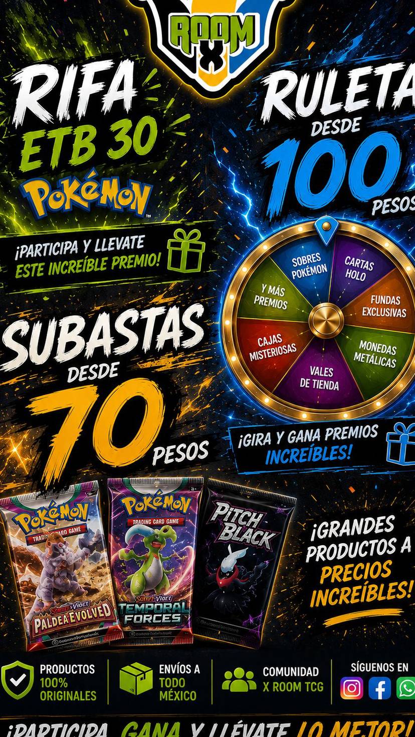 Junta tus boletos para la rifa 
