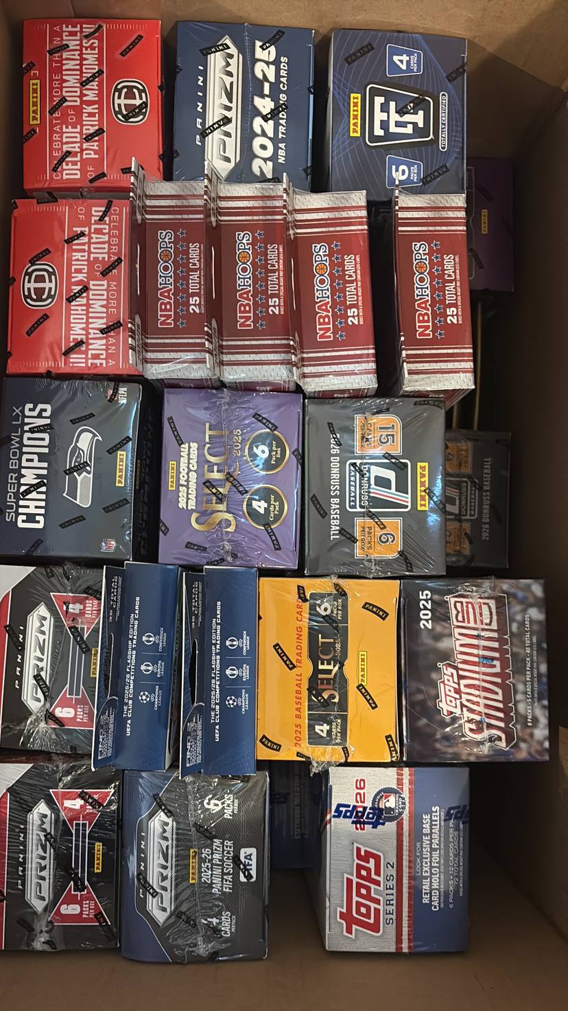 CAJAS, SOBRES Y SINGLES