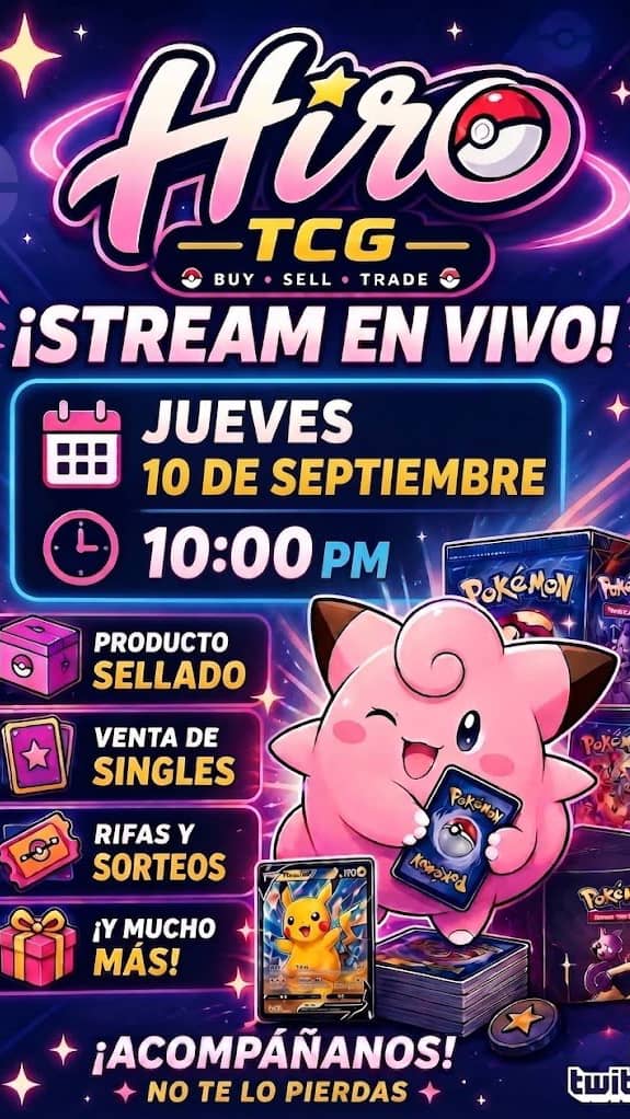 🔥 **POKÉMON TCG 🔥 SUBASTAS, SINGLES Y PRODUCTO SELLADO |