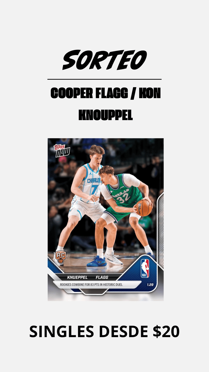 SINGLES DESDE $20 / FLAGG-KNOUPPEL SORTEO