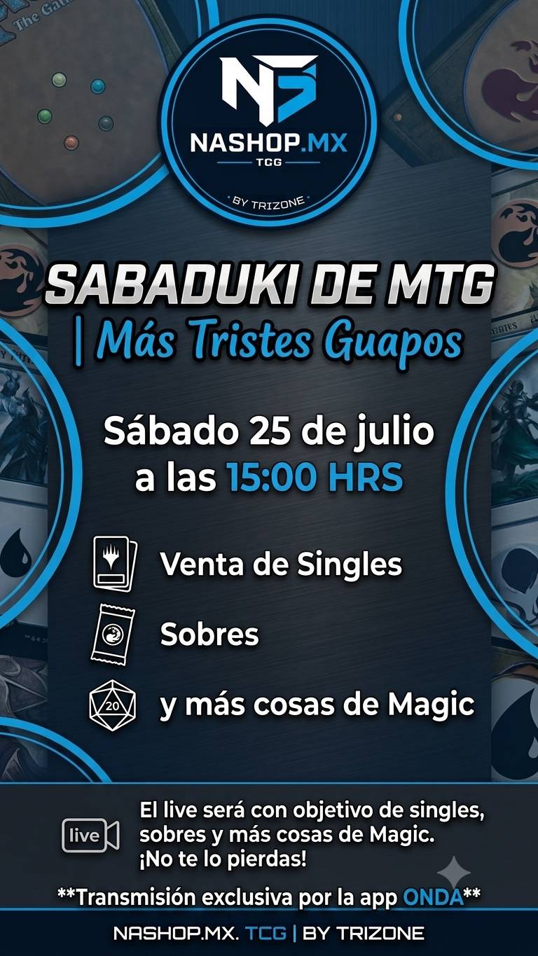 Sabaduki de MTG | Más Tristes Guapos