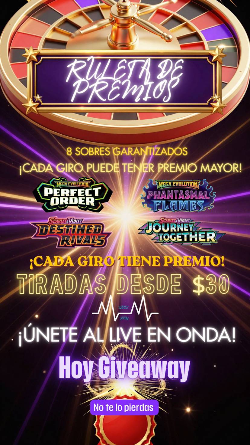 Ruleta Mágica, todo con Premio y Giveaway