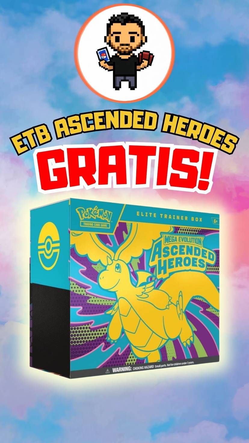 💎ETB ASCENDED HEROES GRATIS 💎 🦆LA MEJOR CARRERA DE PATOS 🦆