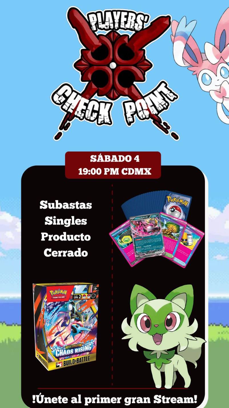 PRIMER GRAN STREAM DE PLAYERS CHECKPOINT