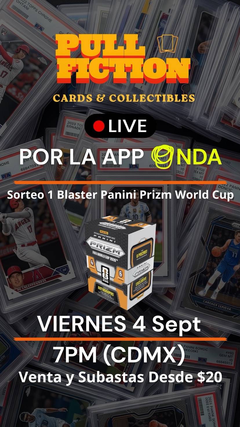 🔥 Pull Fiction: Venta y Subastas desde $20 | Soccer & NBA
