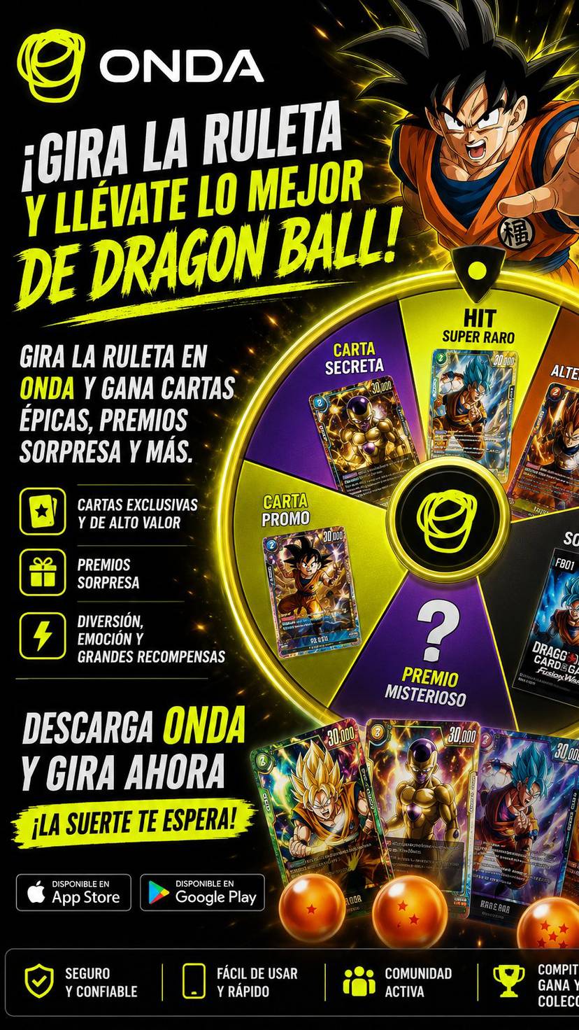 ruleta 3x150 dragon ball
