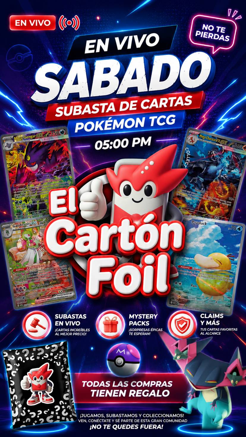 Subastas desde $20 pesos, toda compra incluye regalo 🎁 