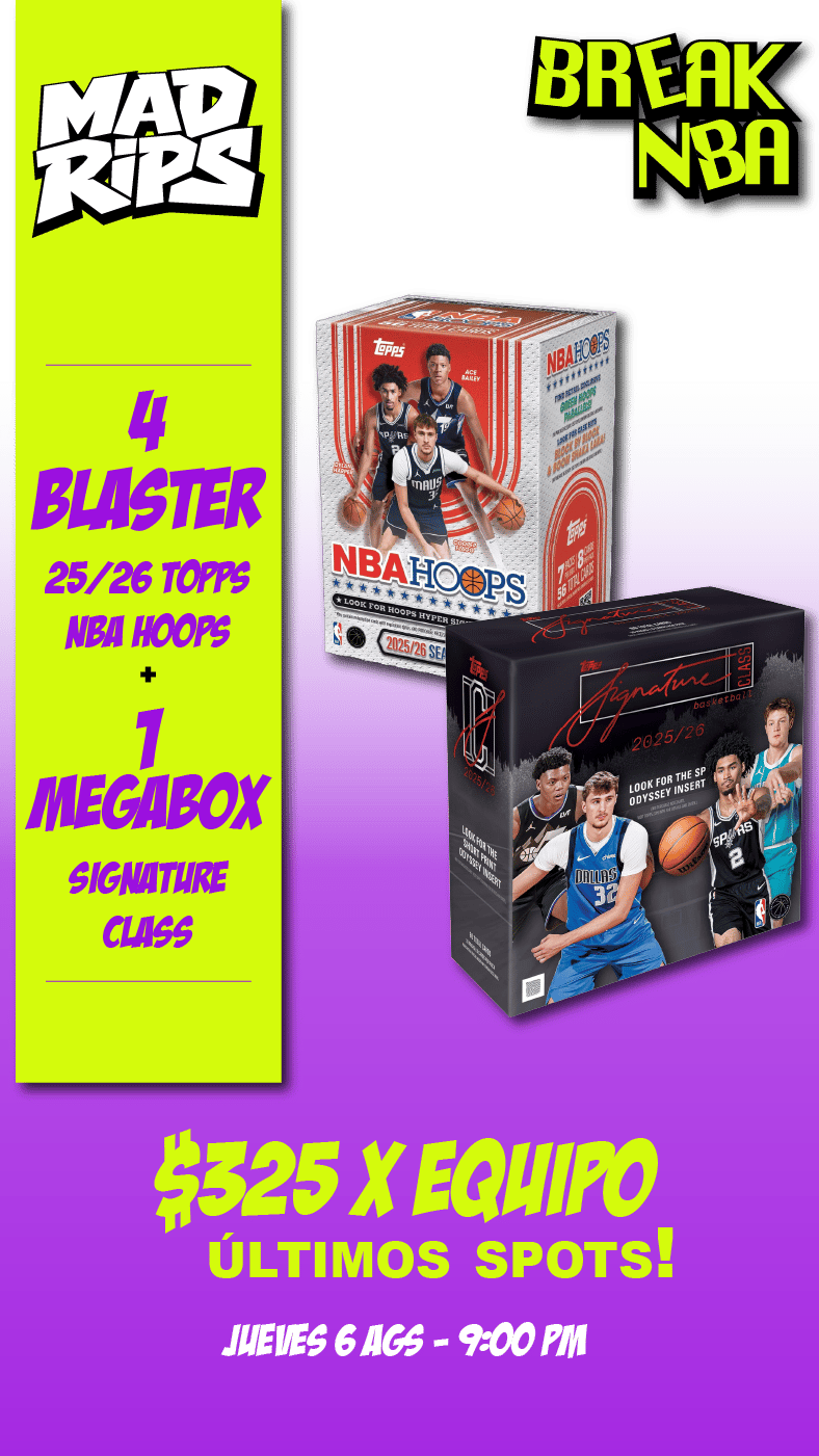 Regresamos con break NBA Hoops + Signature Class