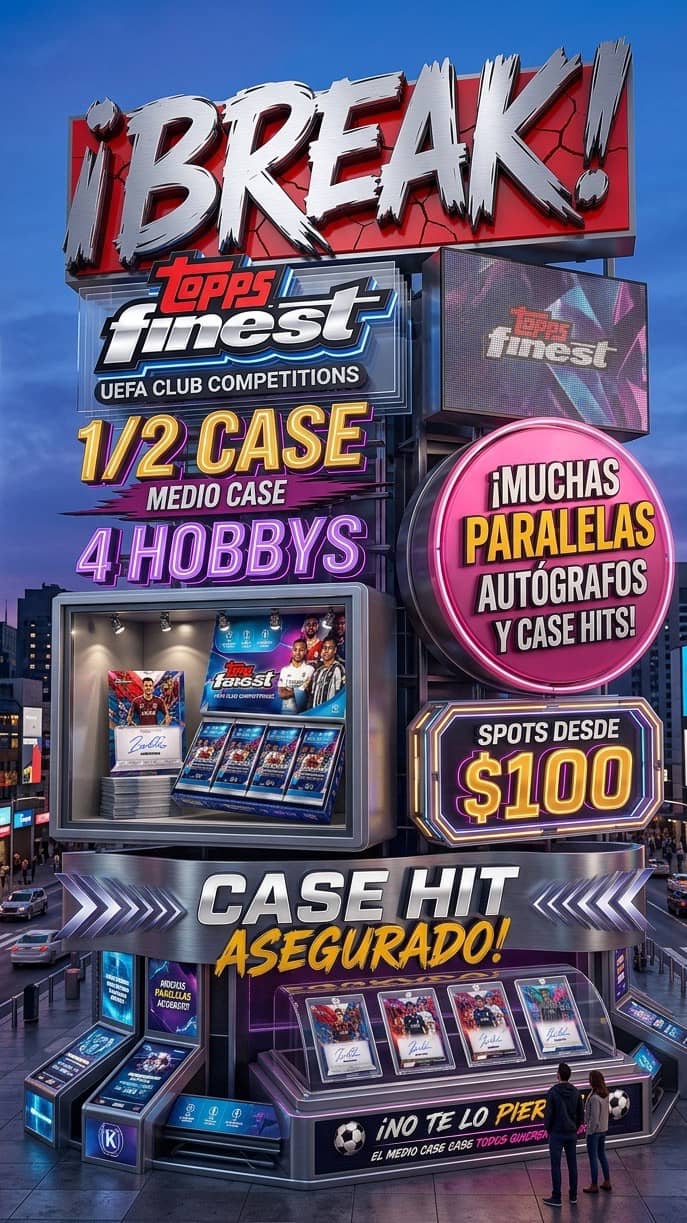 ⚽️⚽️Break Topps Finest Case⚽️⚽️