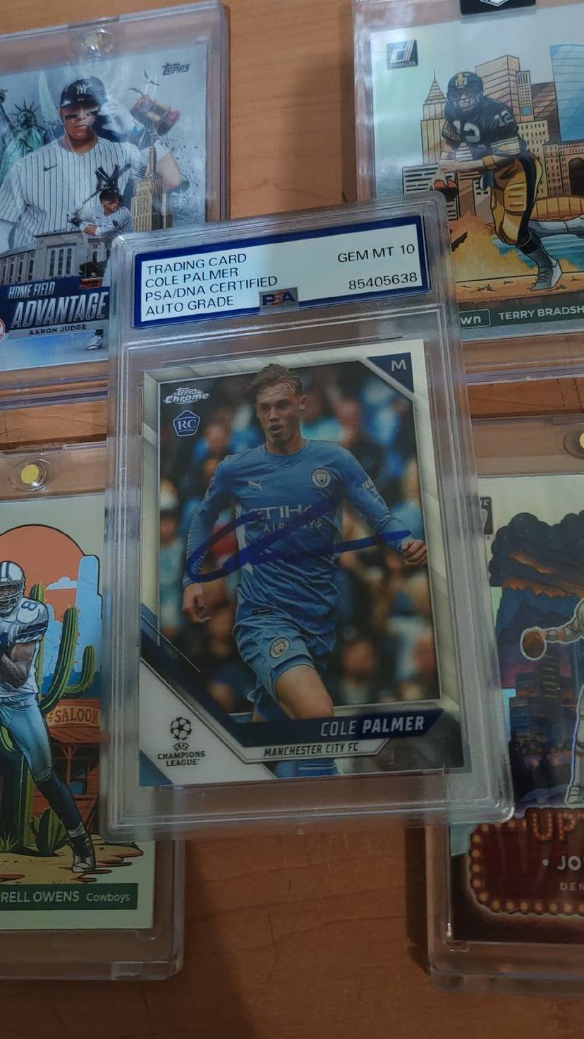COLE PALMER ROOKIE AUTO EN $100