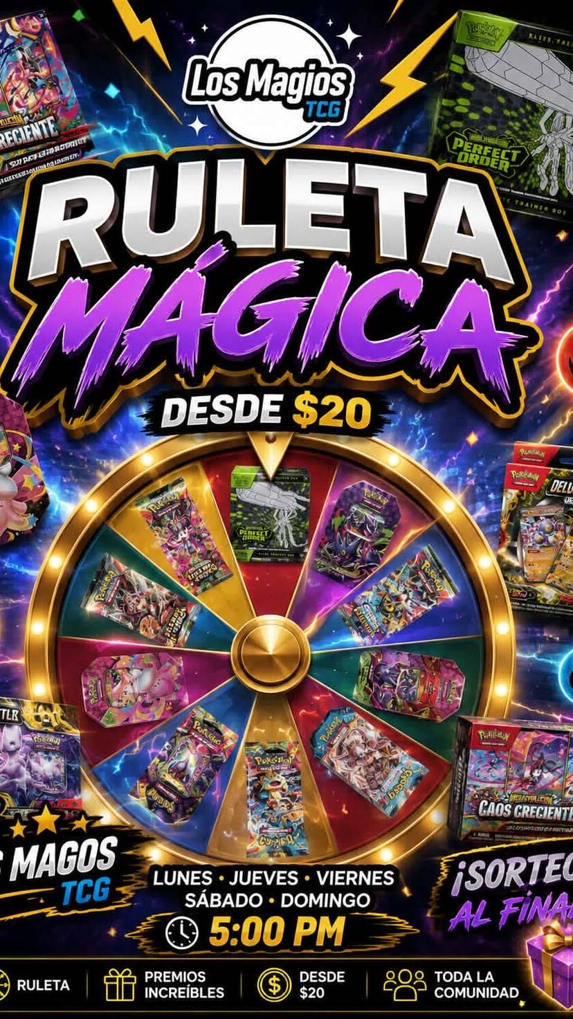 RULETA MÁGICA DESDE 20 🔥🔥