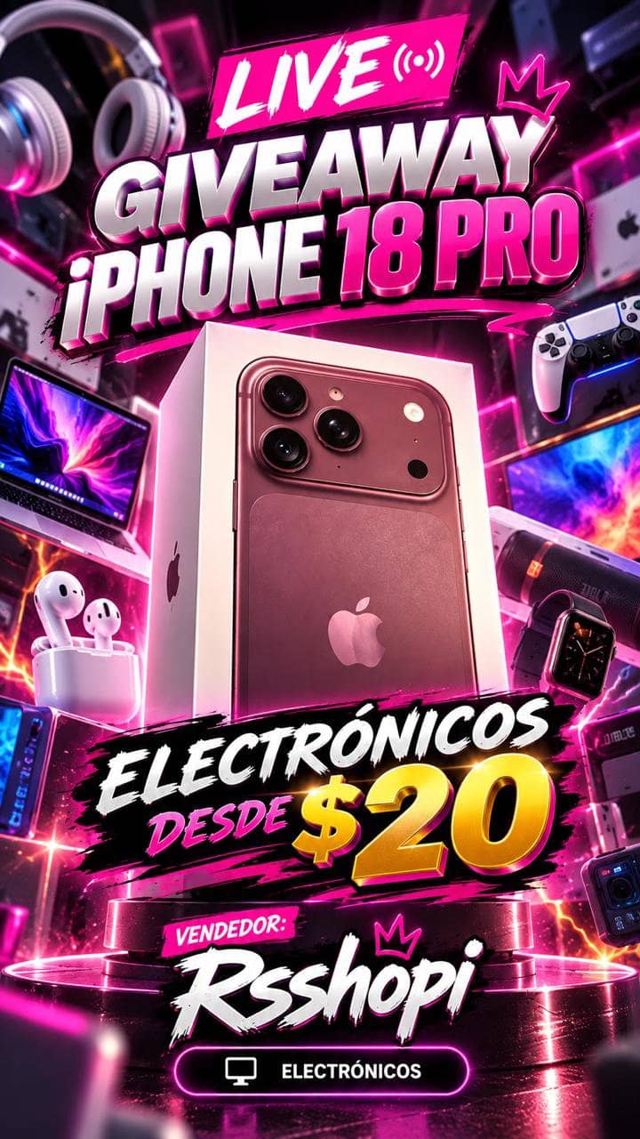 🔥Giveaway iPhone 18pro🔥