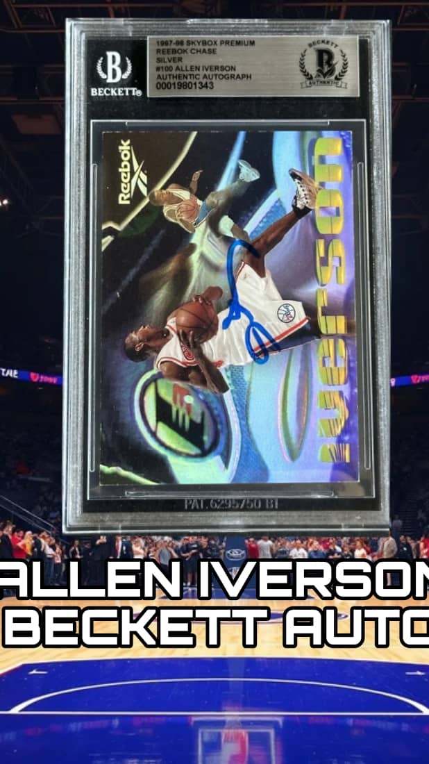 AUTOGRAFO ALLEN IVERSON EN 35 PESITOS