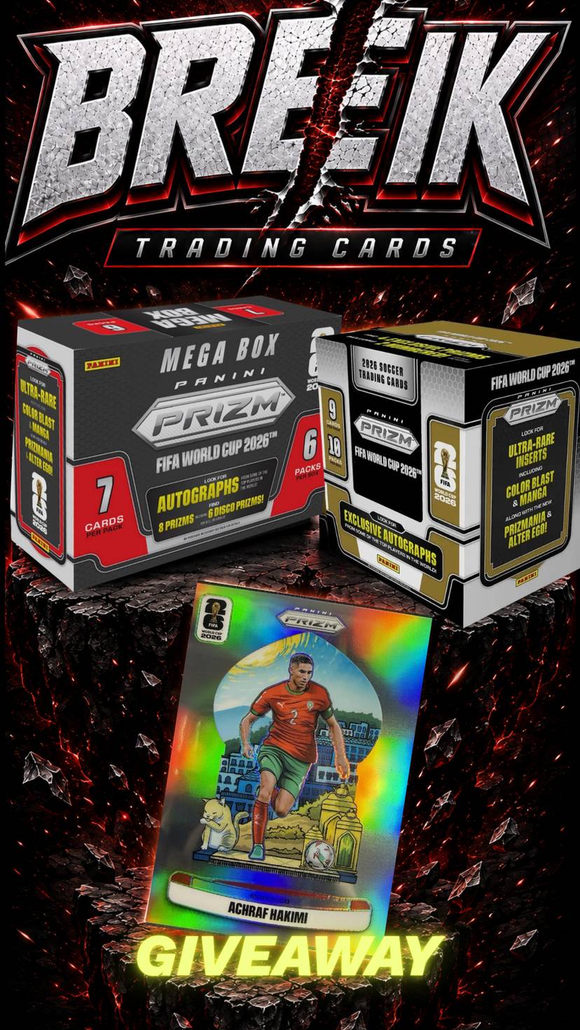 ⚽️PRIZM BREAK🔥 (1 Hobby Preferred + 5 Mega Boxes)
