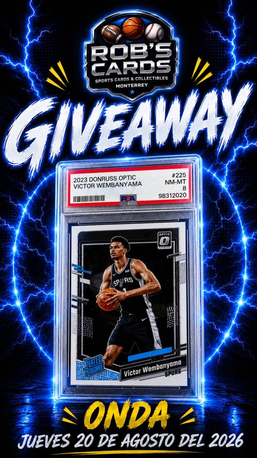 GIVEAWAY WEMBY PSA! GRADEDA 8
