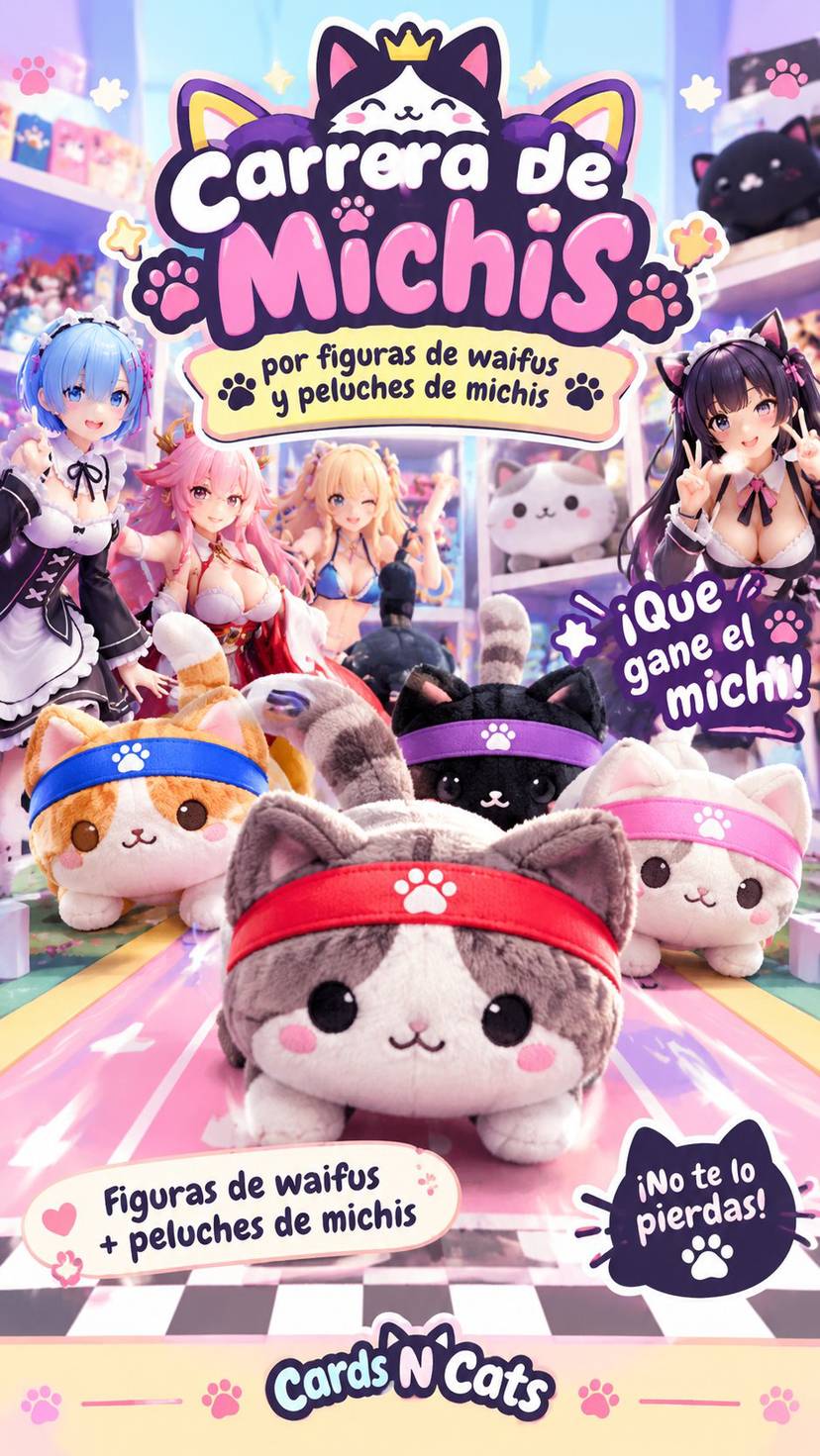 ¡¡¡Carreras por peluches y figuras!!!