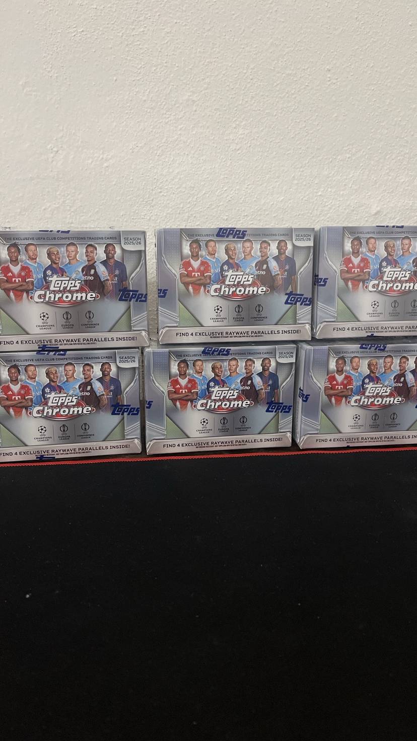Break Topps Chrome Ucc hobby