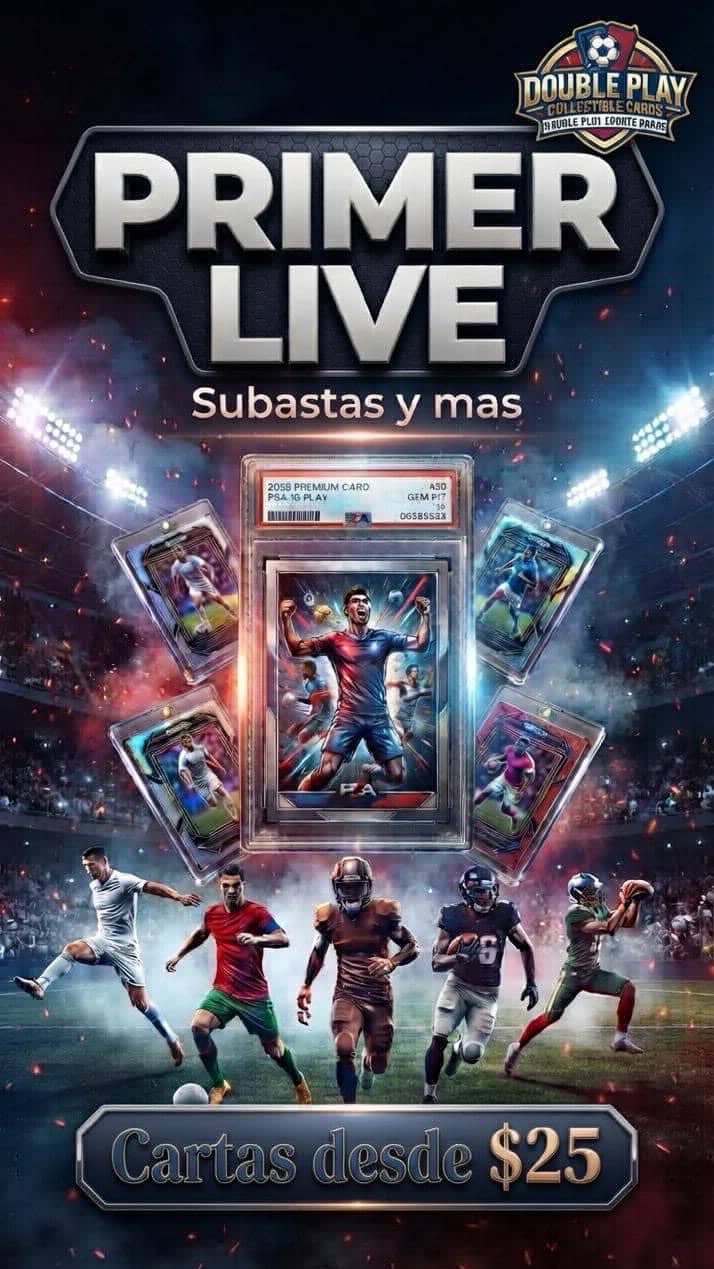 🚨Singles desde $25🚨 🔥Primer Live 🔥