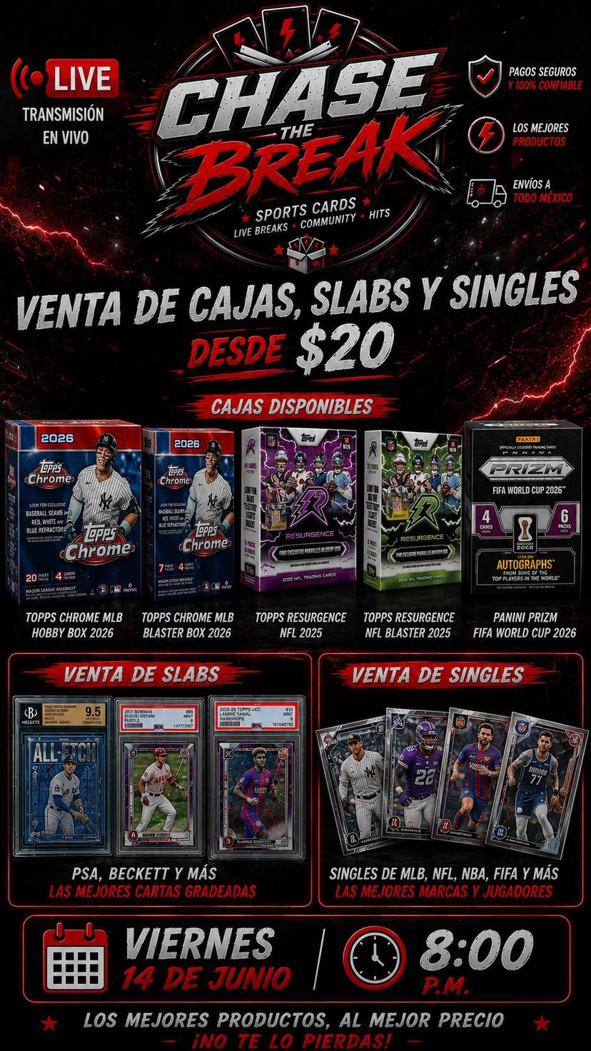 🔥🍀RIFA Othani psa 8 y blaster nfl🔥 Venta de cajas MLB, NFL, FIFA, singles y slabs🏈⚾️⚽️🔥