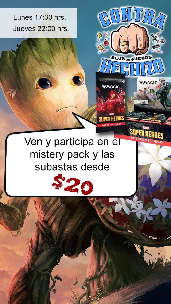 Mystery pack desde 20 pesos