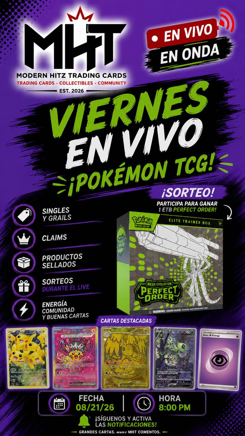 MHT POKEMON SORTEO ETB