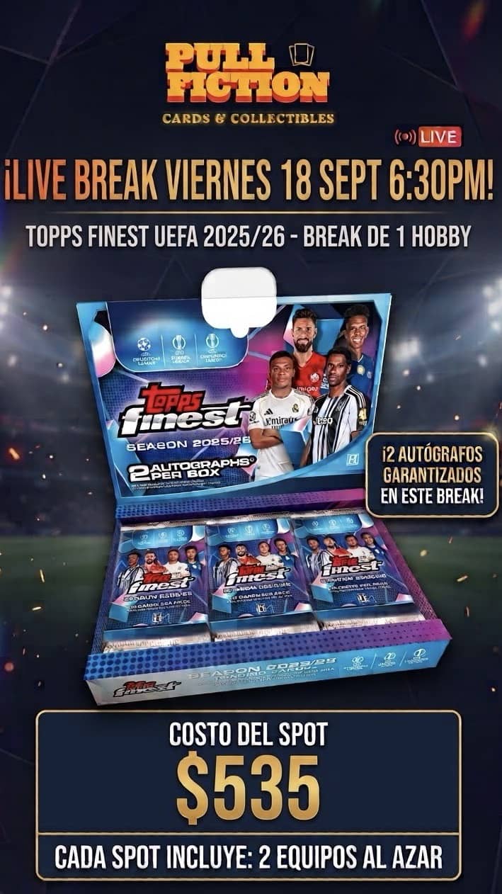 BREAK FINEST $535 spot (2 equipos)