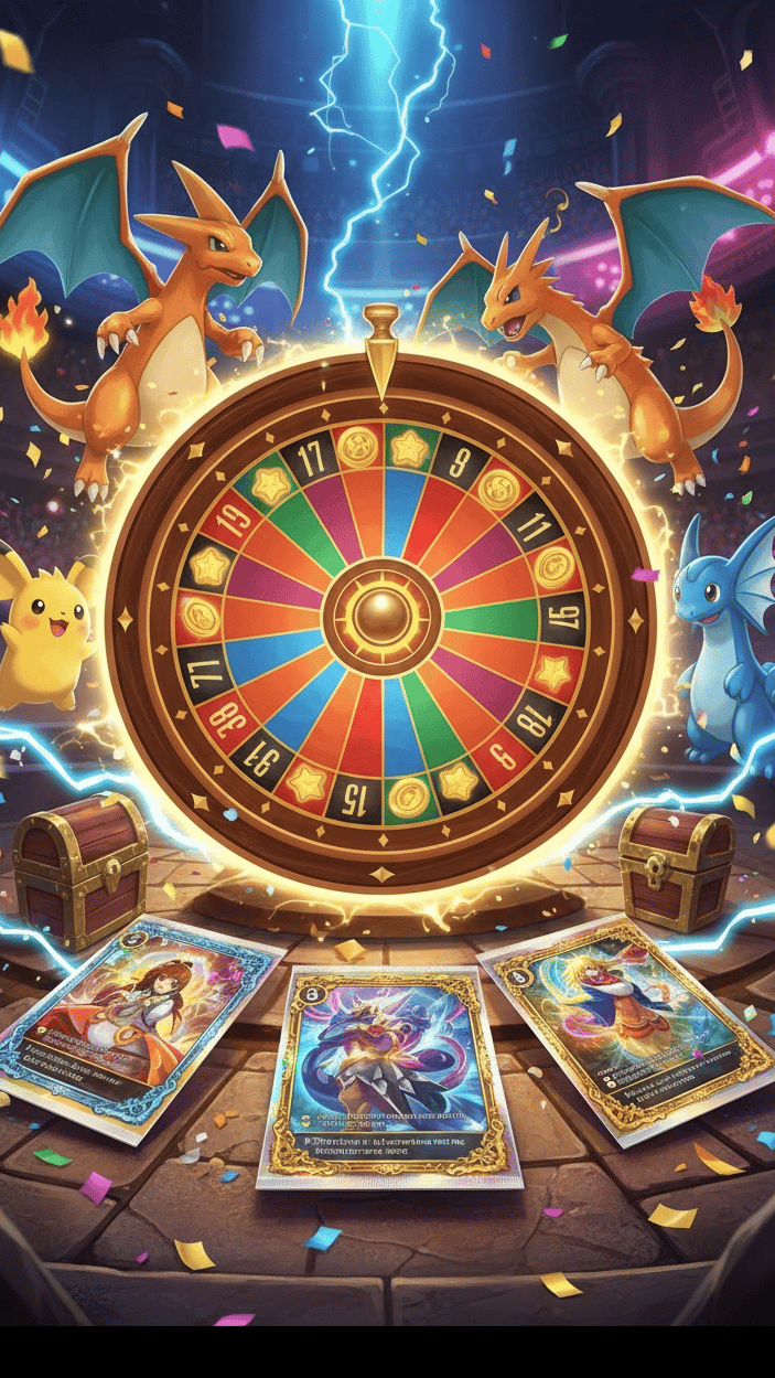 ¡Ruleta de todo 🎯 sorteo de cartita PSA10