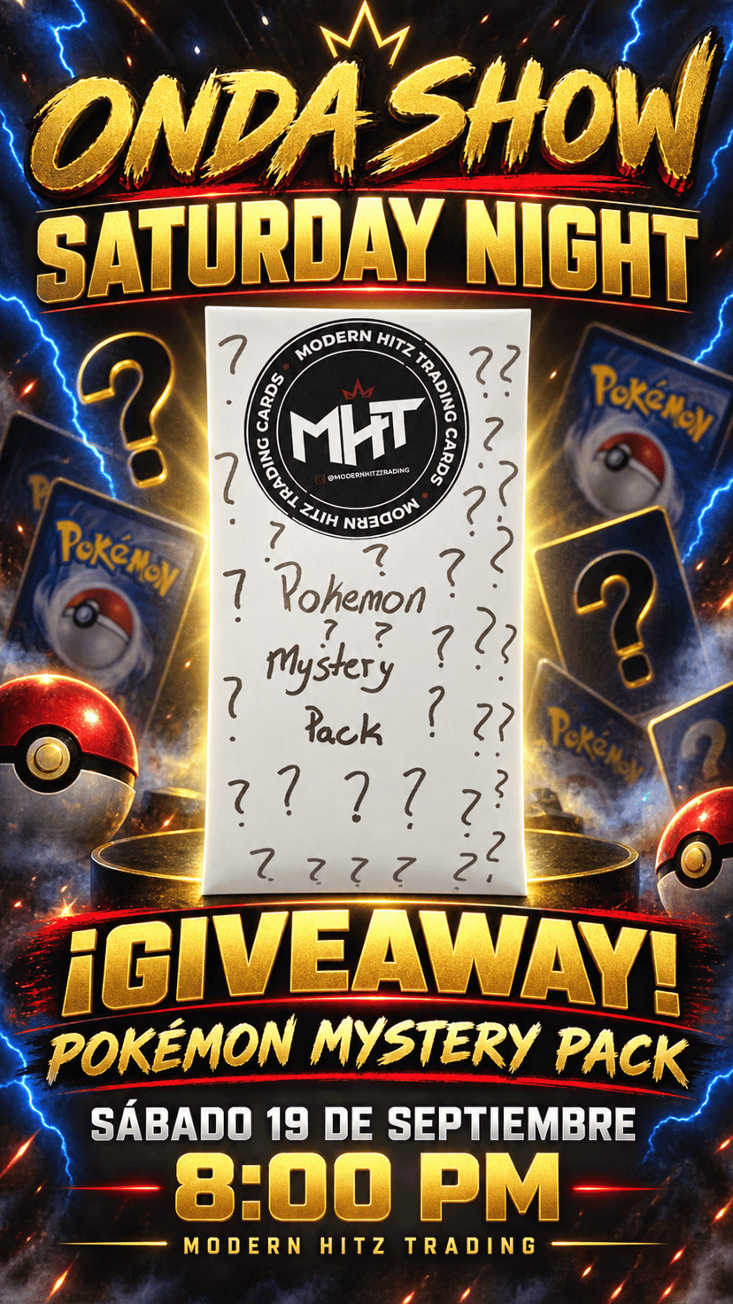 SÁBADO DE POKEMON MHT-MYSTERY PACKS 