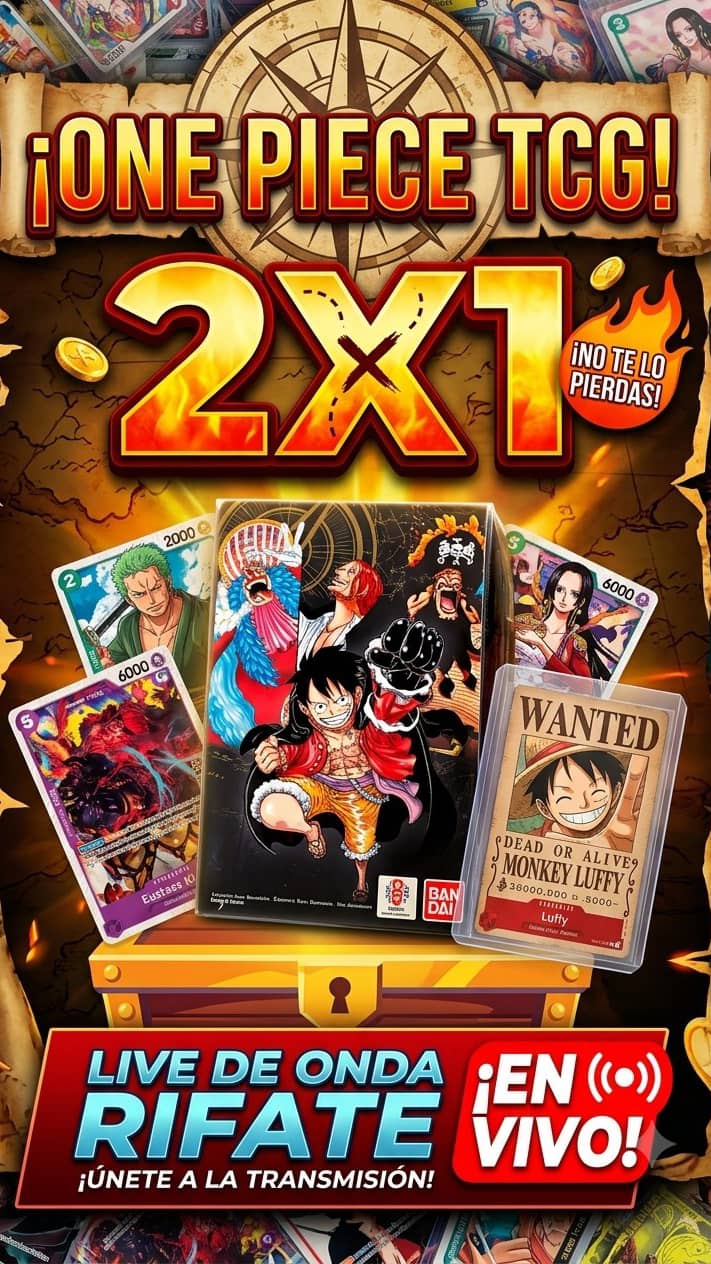 LUFFYS NAMIS BOAS🏴‍☠️🥇2x1 one piece tcg