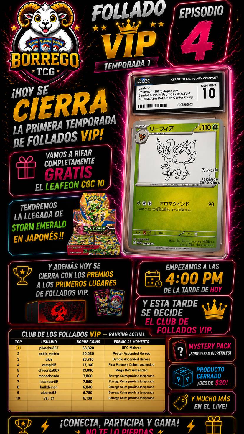 Temp 1 ep 4 (final) FOLLADOS VIP SORTEO GRATIS
