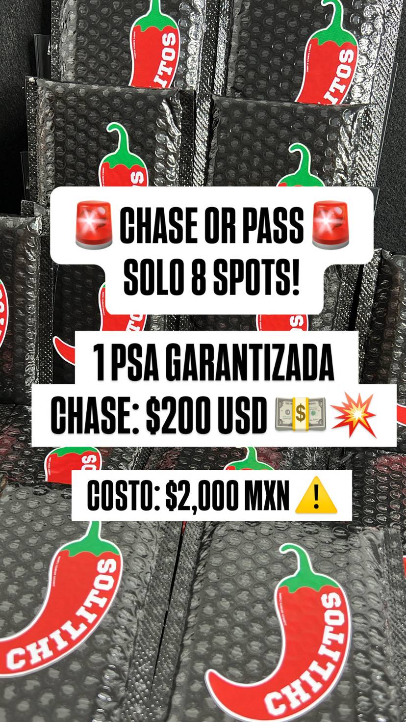 🚨CHASE OR PASS🚨