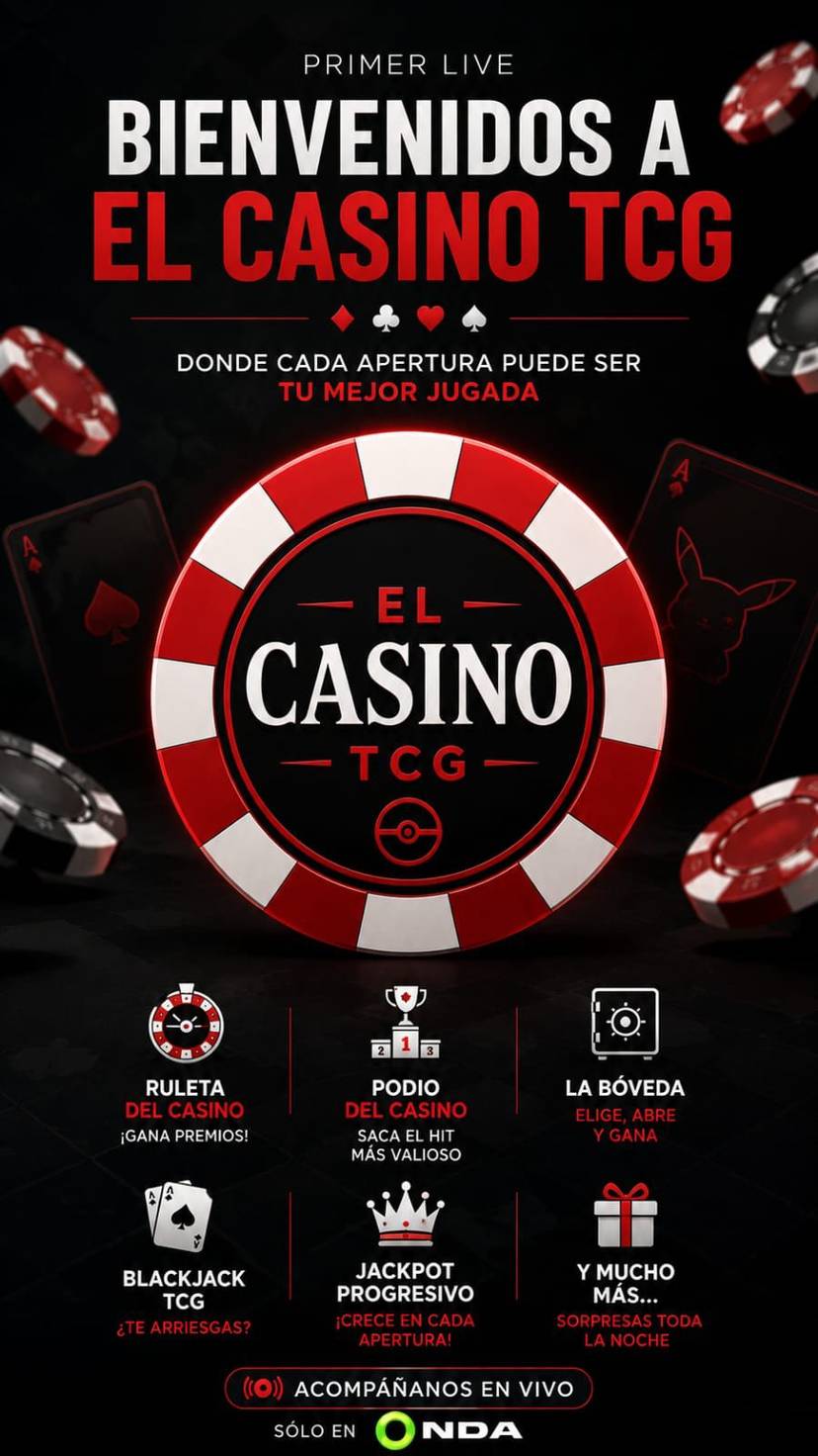 🚨🎰 ¡Bienvenidos al Casino TCG! 🎰🚨