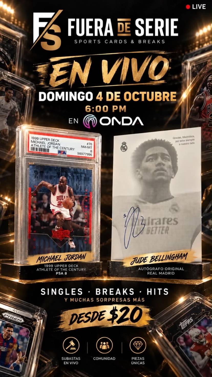 firmas, numeradas y singles desde $20