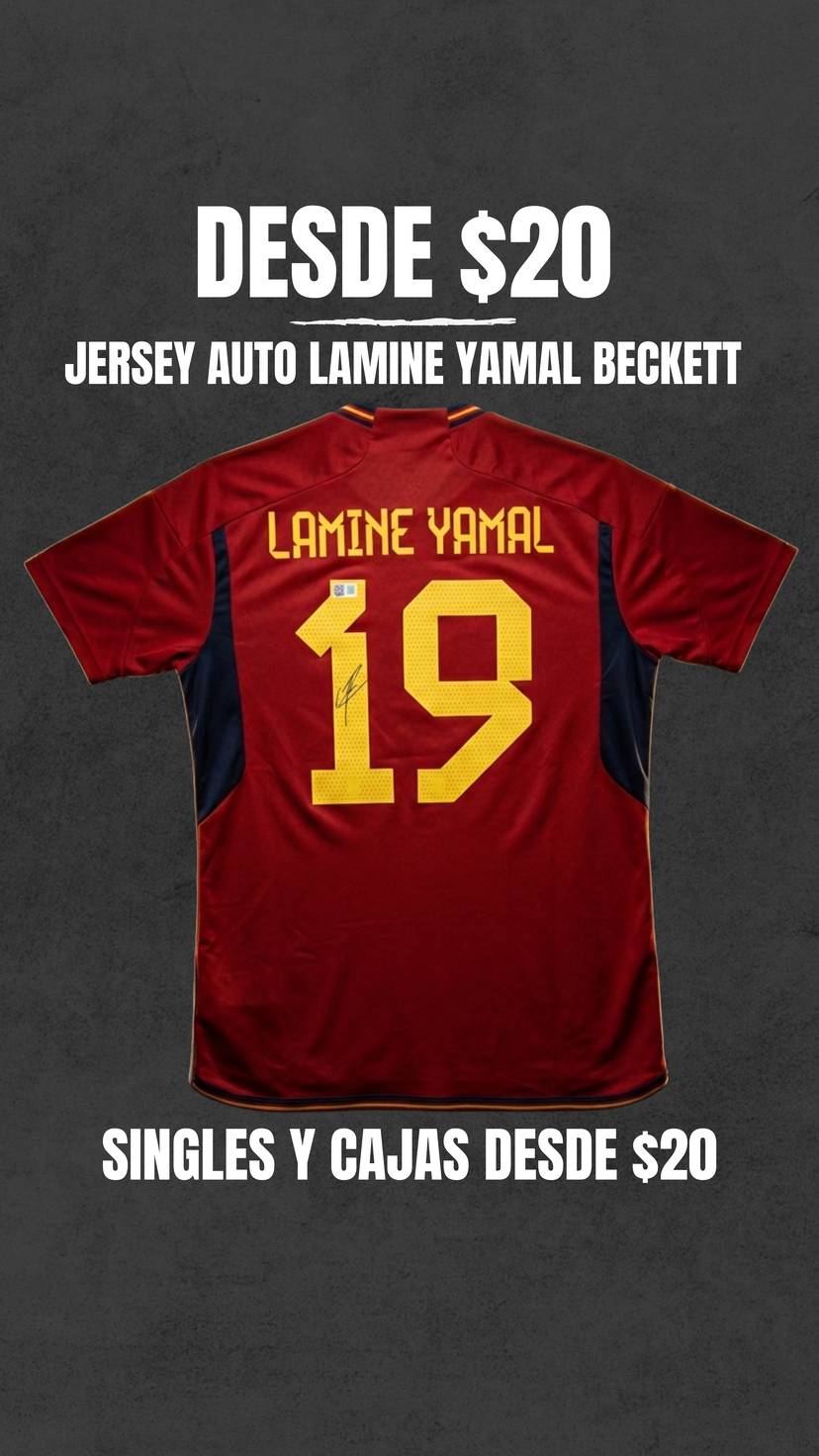 JERSEY AUTÓGRAFO LAMINE DESDE $20