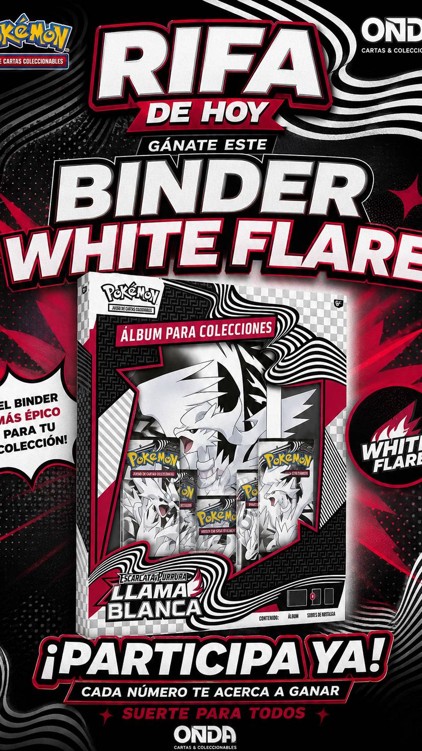 ¡Rifa de binder!