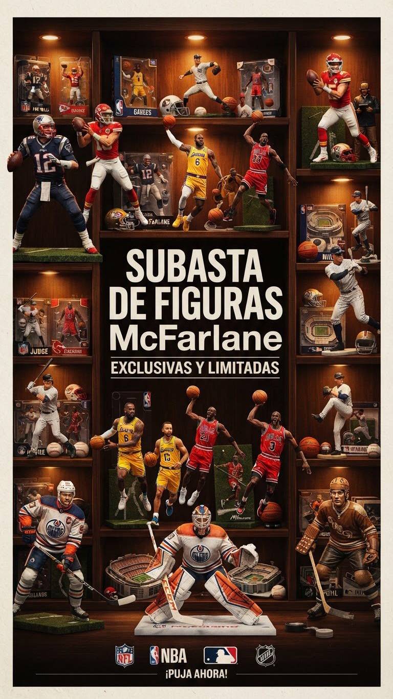 FIGURAS MCFARLANE NFL NBA MLB