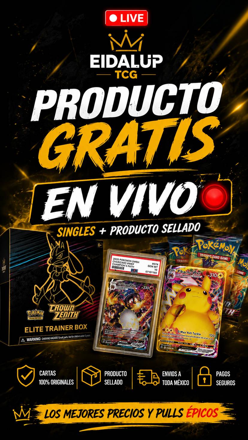 🎁 PRODUCTO GRATIS 🔥 | SINGLES + PRODUCTO SELLADO | EN VIVO ⚡