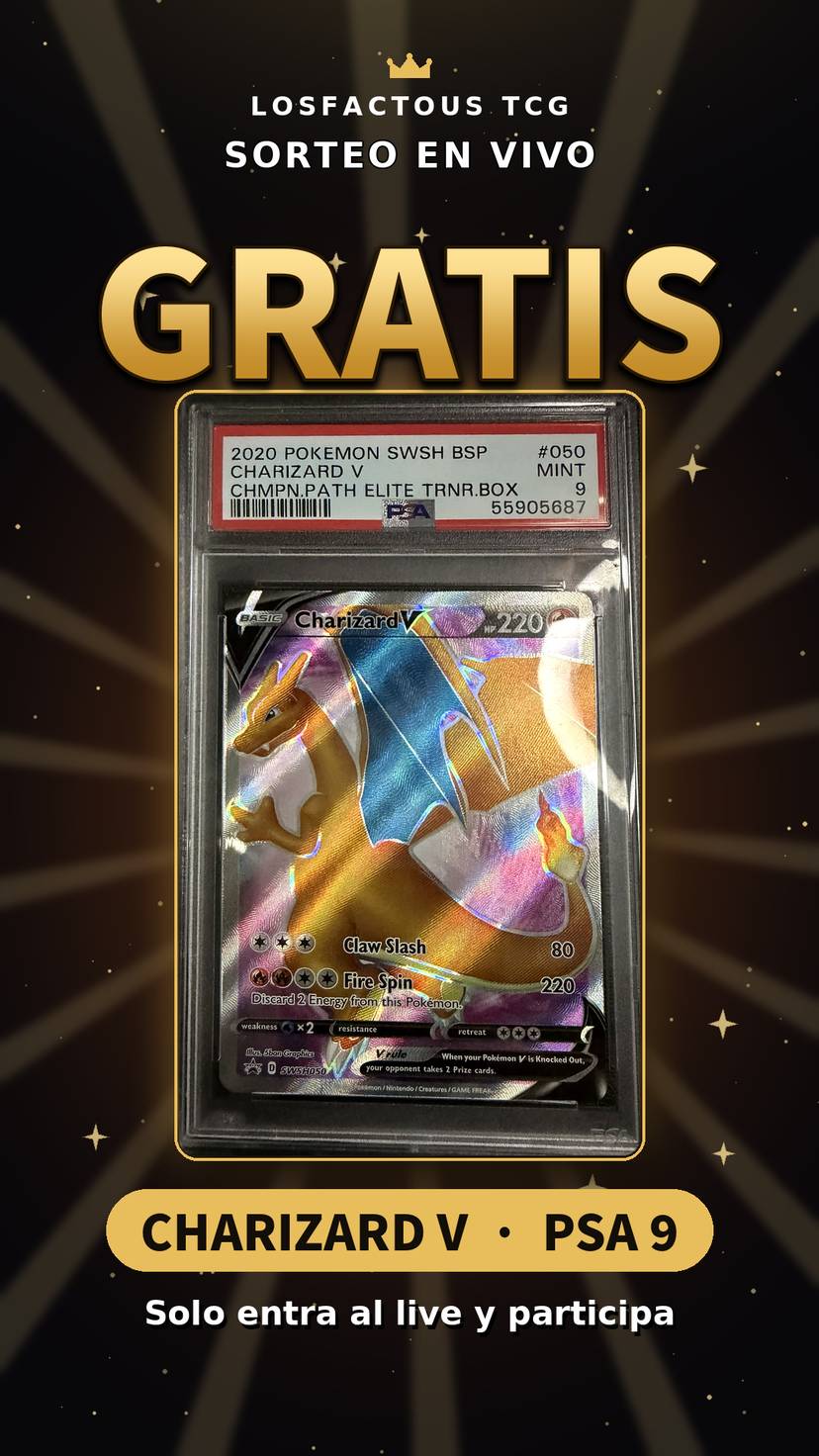 CHARIZARD PSA 9 GRATIS 🔥🚨