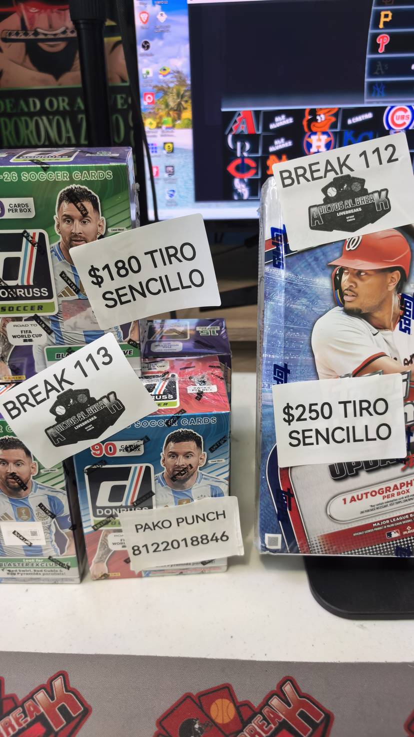 Multi - Break 112 y 113
