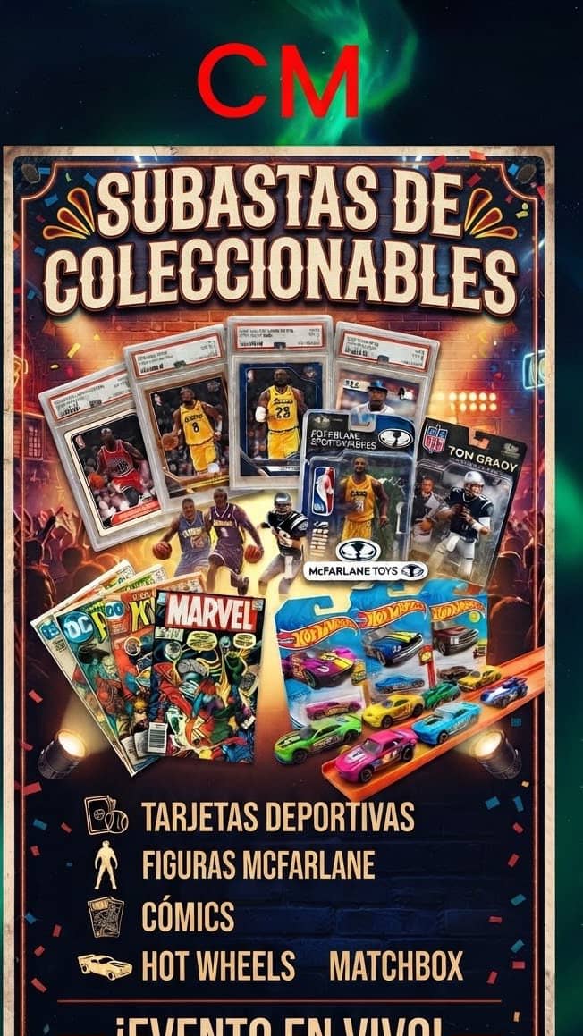 TARJETAS COLECCIONABLES FIGURAS MCFARLANE HOT WHEELS Y MATCHBOX BOX